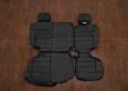 Jeep Wrangler Leather Interior - Rear seat upholstery