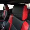 Black & Bright Red Dodge Charger Headrest