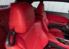 Dodge Challenger Bright Red Headrest with. Black Stitching