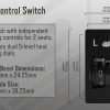 Dual Control Switch Seat Heater Information