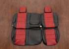 Nissan Titan Crew Cab - Black & Red - Rear seat upholstery