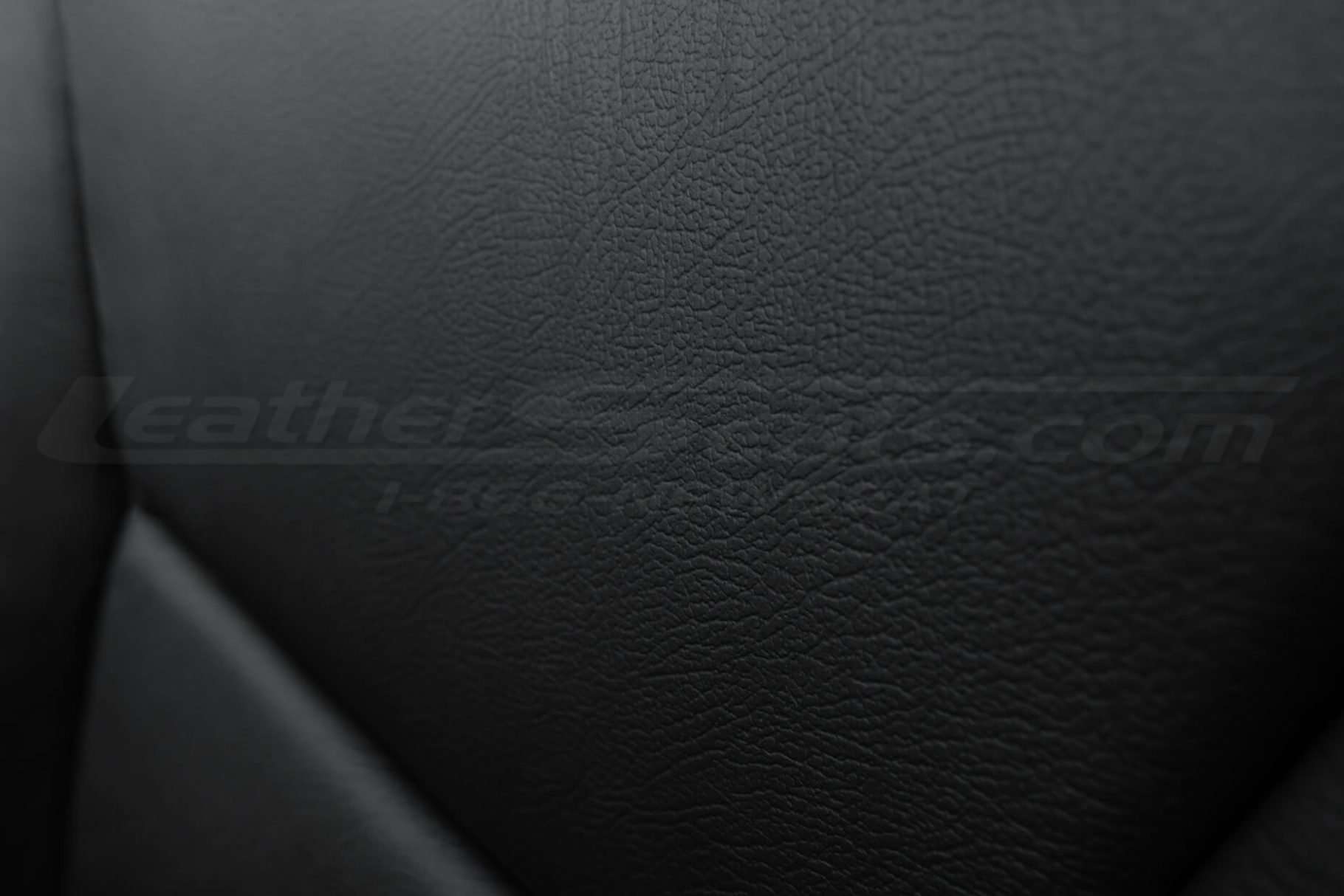 Black insert leather texture