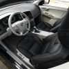 Volvo XC60 Black leather seats - Front driver seat from the top down