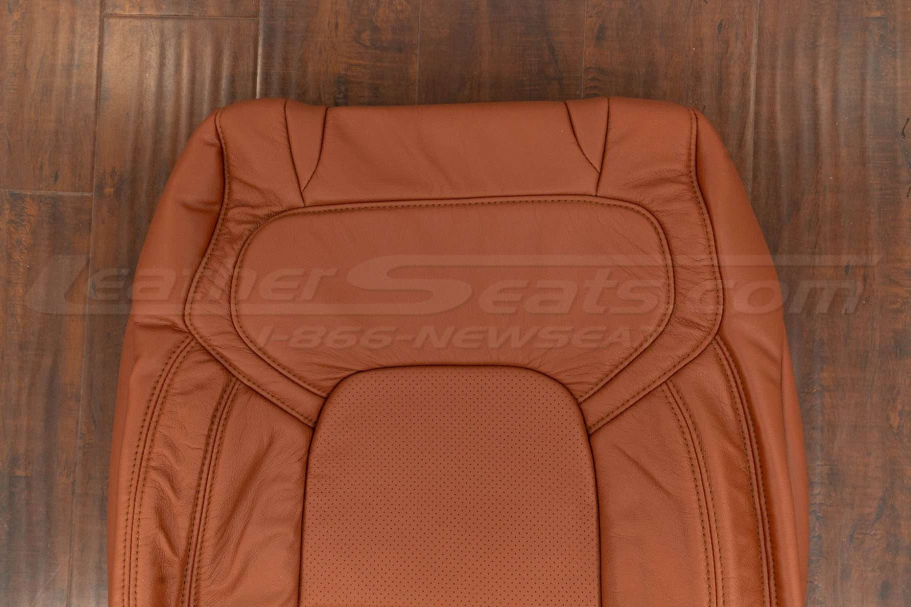 Upper section of backrest