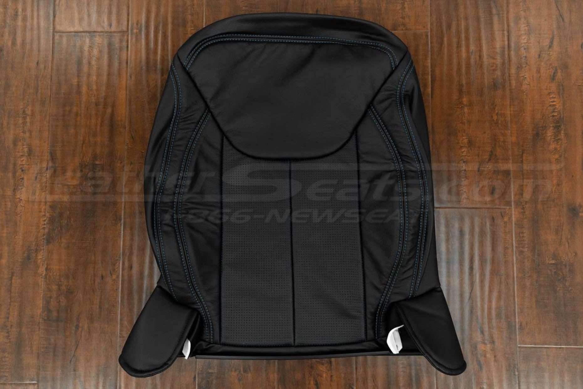 Front backrest with piazza perforated inserts