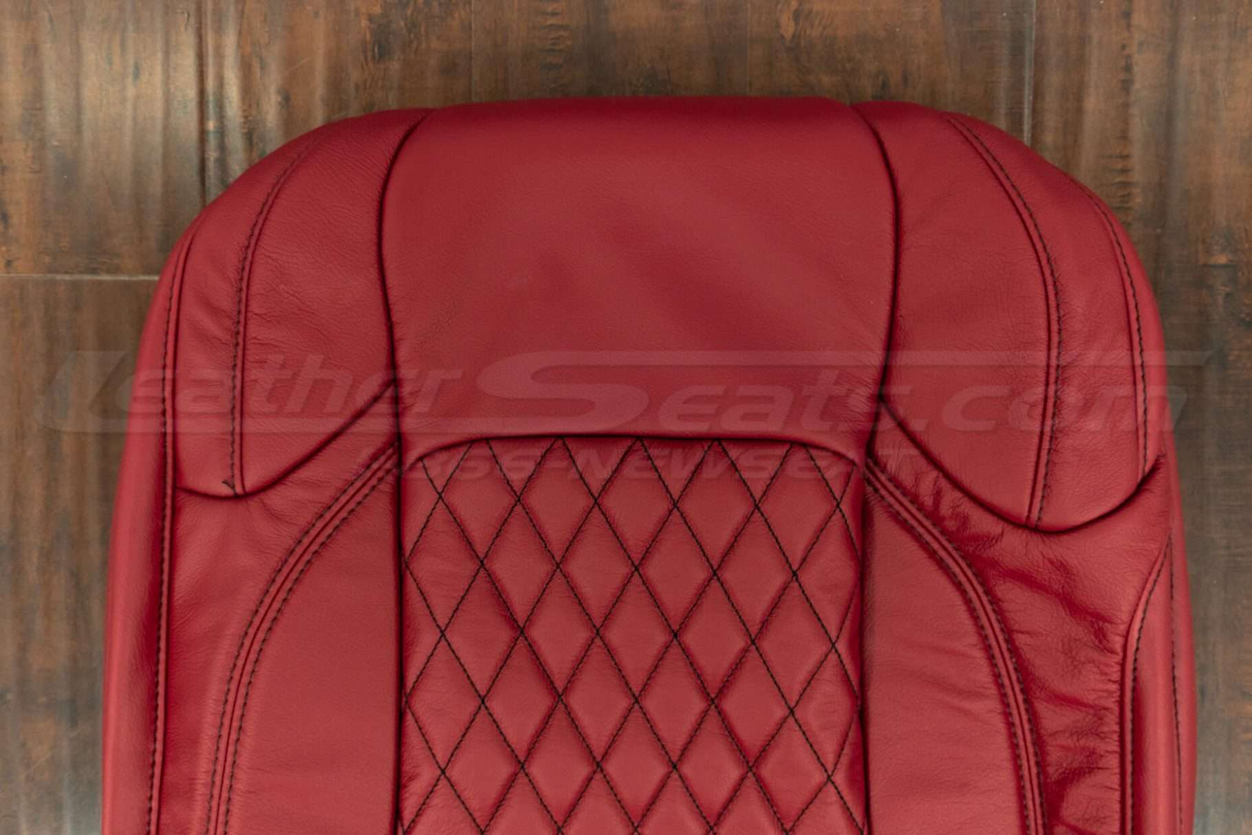 Upper section of backrest