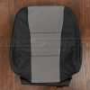 Front backrest upholstery