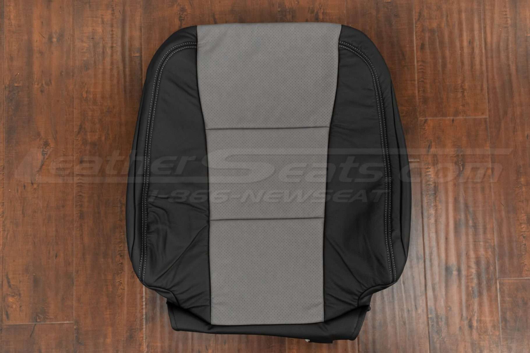 Front backrest upholstery