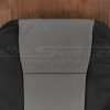 Upper section of front backrest