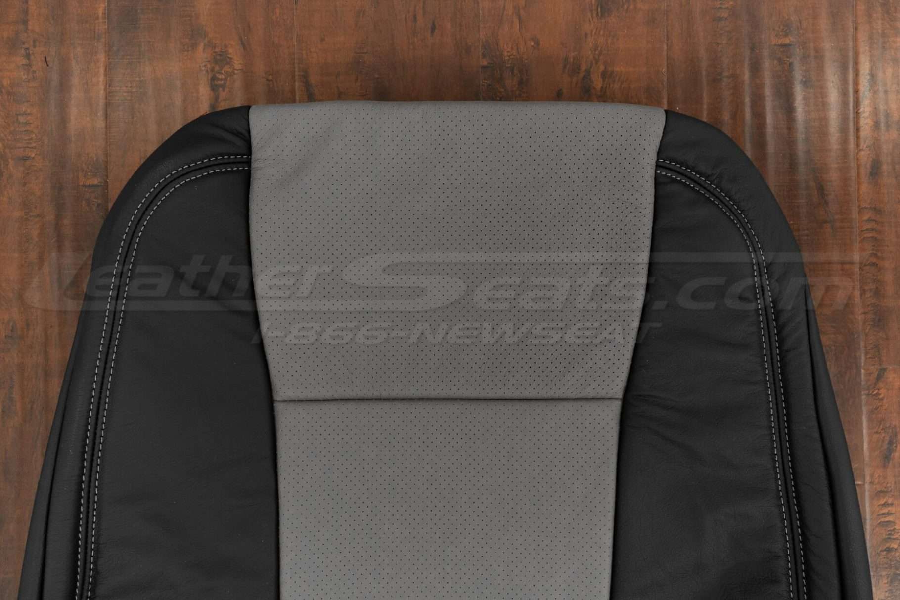 Upper section of front backrest