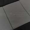 Stone body perforation on backrest