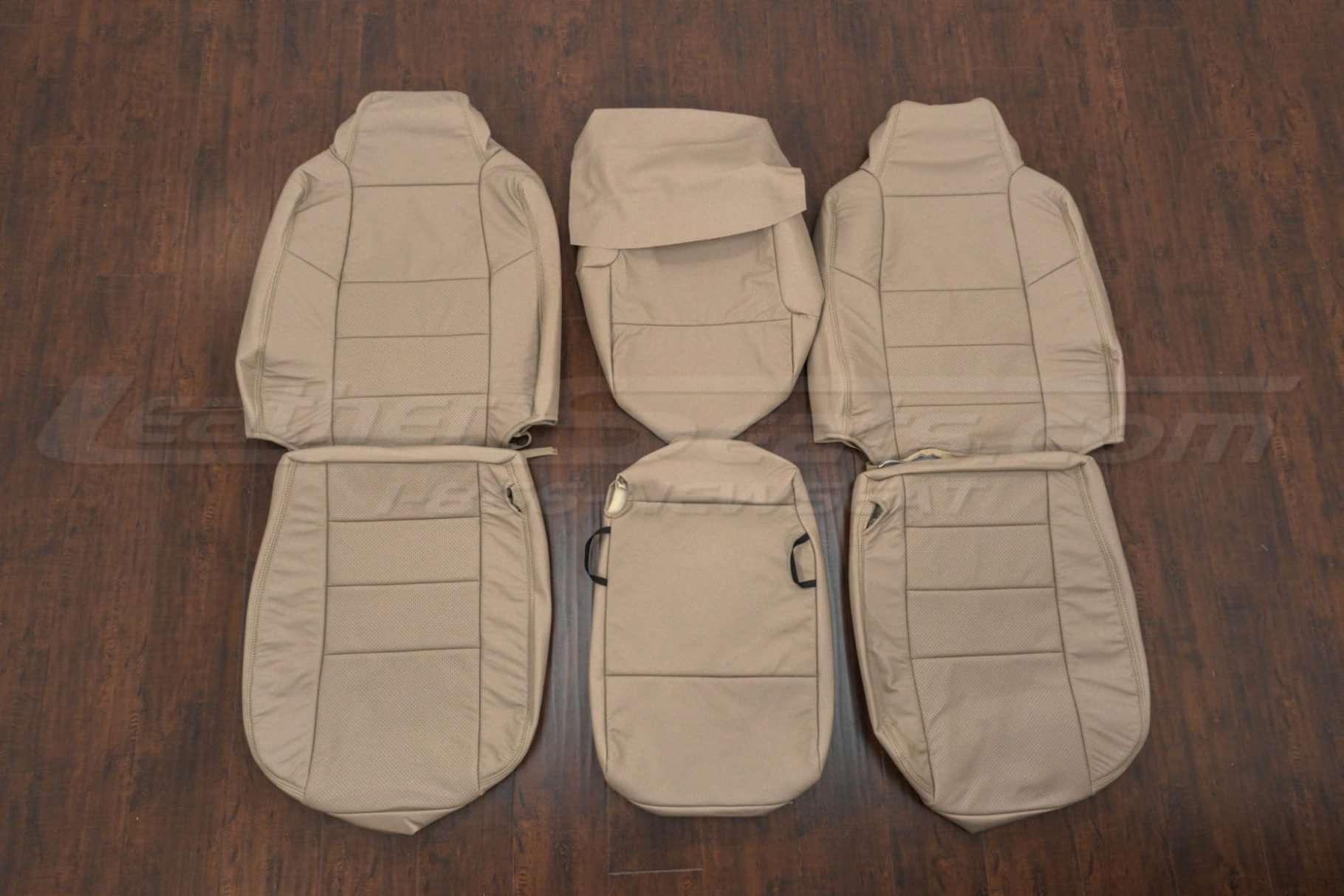 Ford Superduty Leather Seats - Adobe - Front seat upholstery