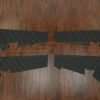Leather door inserts
