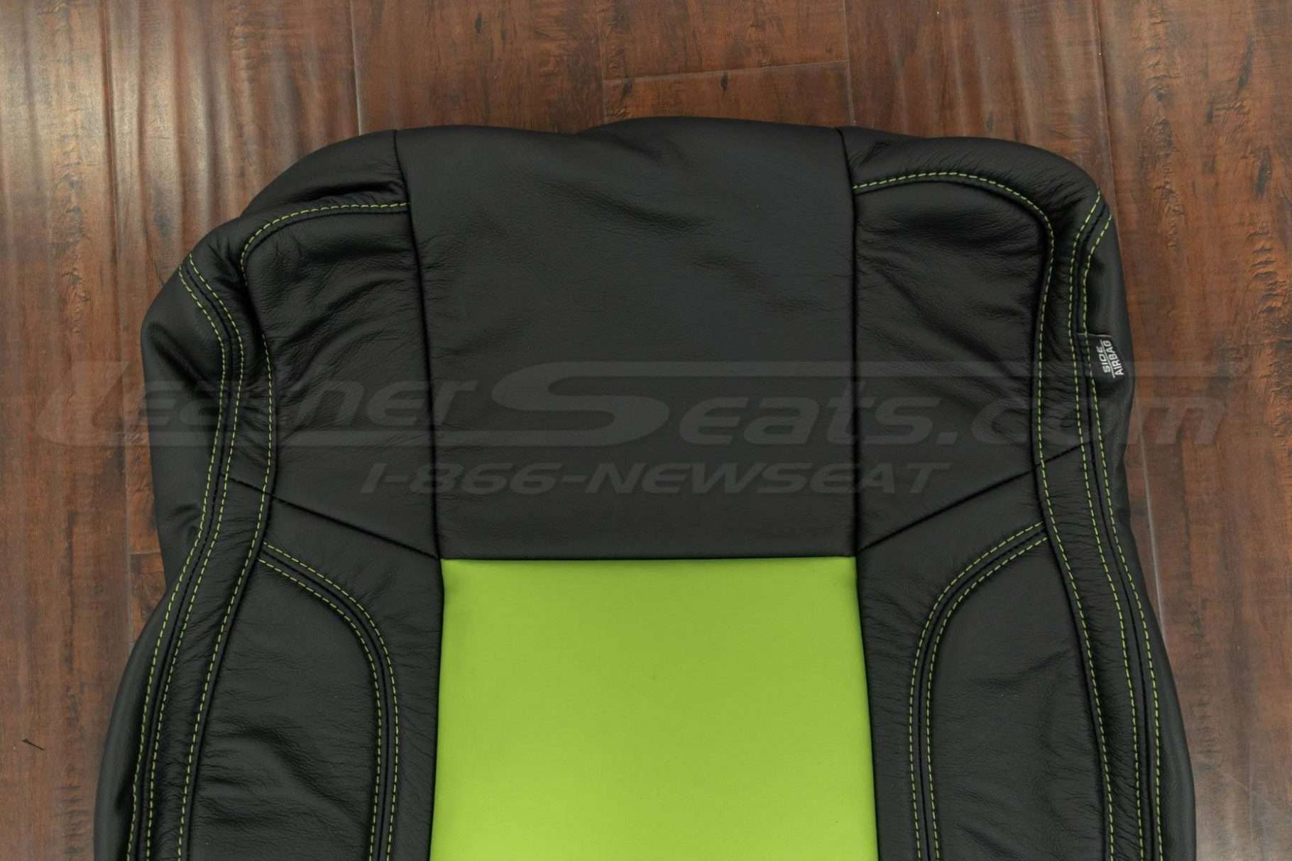 Upper section of backrest