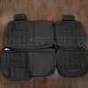 2006-2008 Dodge Ram Leather Kit- Black - Rear seat upholstery