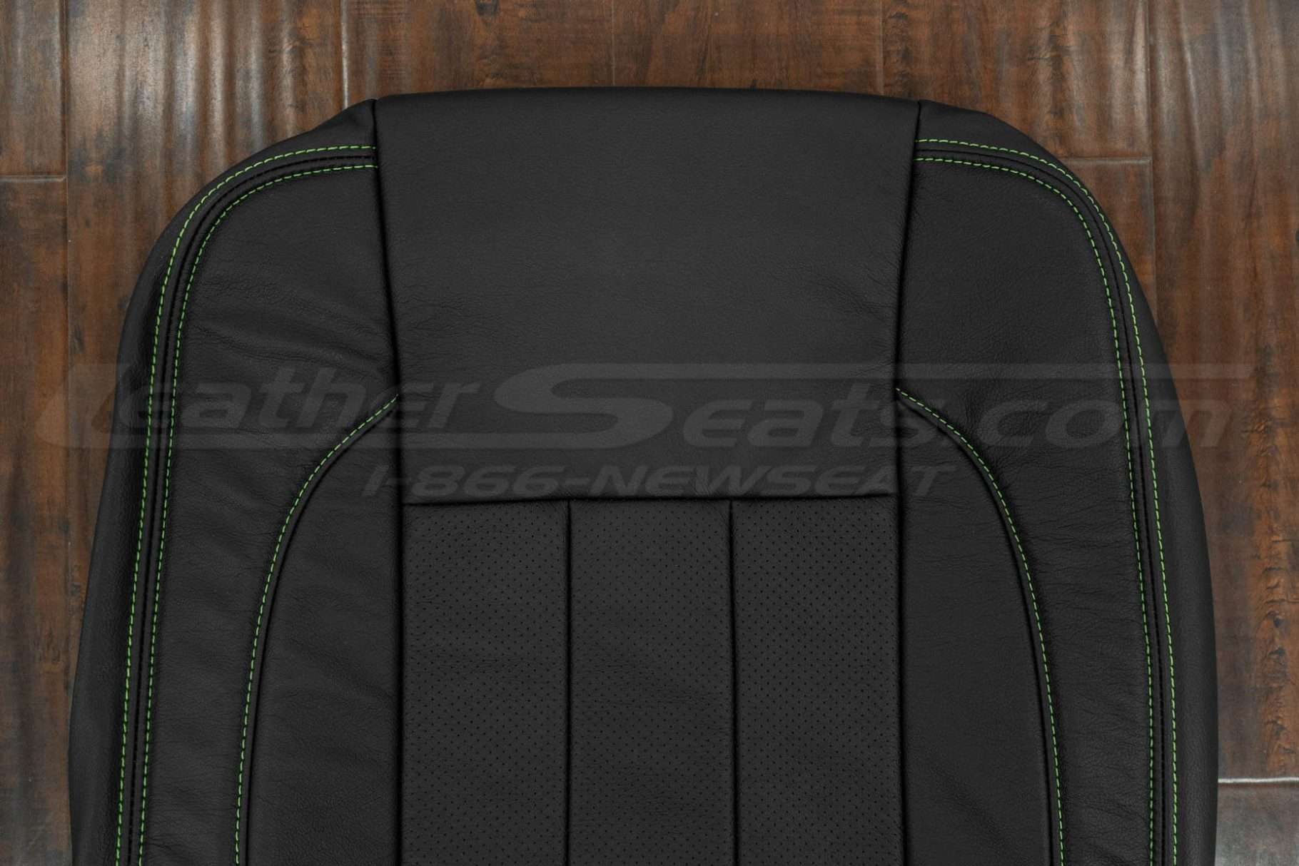 Upper section of backrest