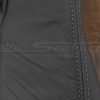 Smoke contrasting stitching