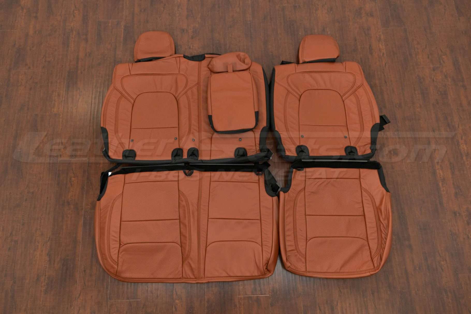 2020 Dodge Ram Leather Seat Kit - Mitt Brown - Rear seat upholstery