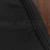 Close-up of Black stitching