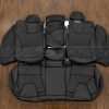 2011-2013 Volvo XC60 Leather Seat kit 0 Black - Rear seat upholstery with bolsters