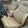 Sandstone installed leather seats