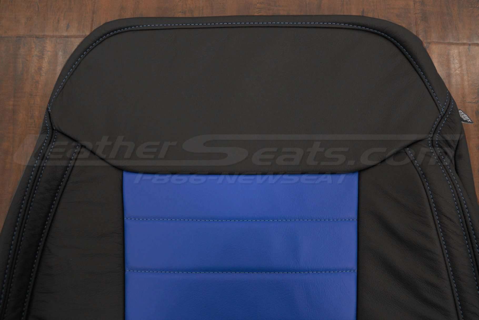 Upper section of front backrest