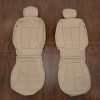 2007-2009 Hyundai Santa Fe Leather Seat Kit - IIvory - Front seat upholstery