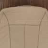 Upper section of front backrest