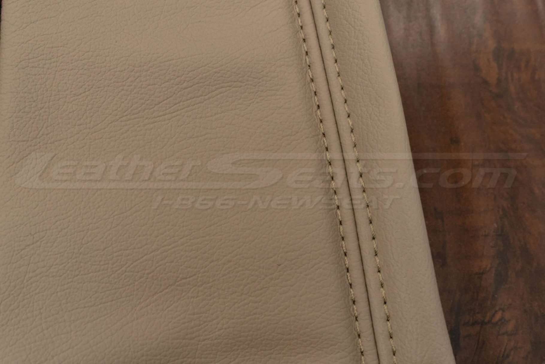 Matching Ivory double-stitching