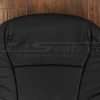 Upper section of front backrest
