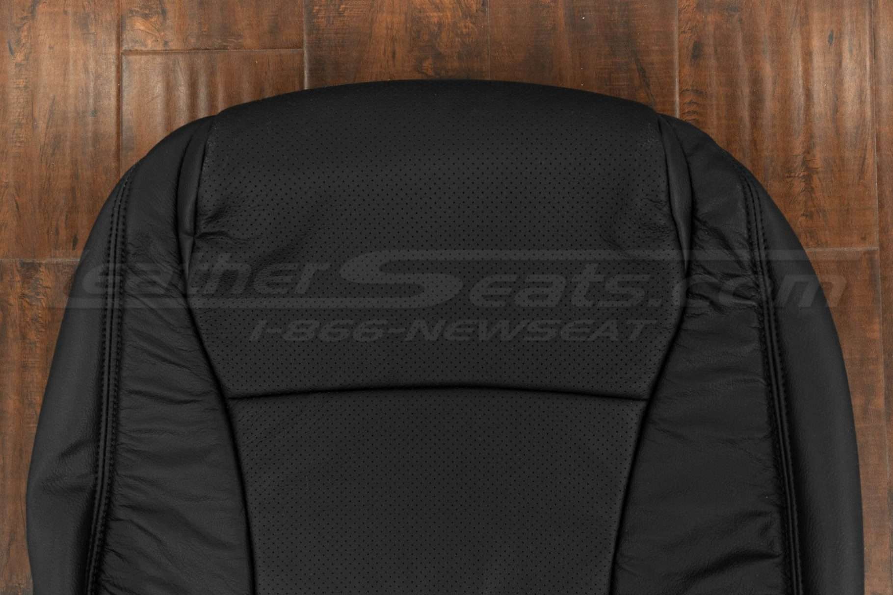 Upper section of front backrest