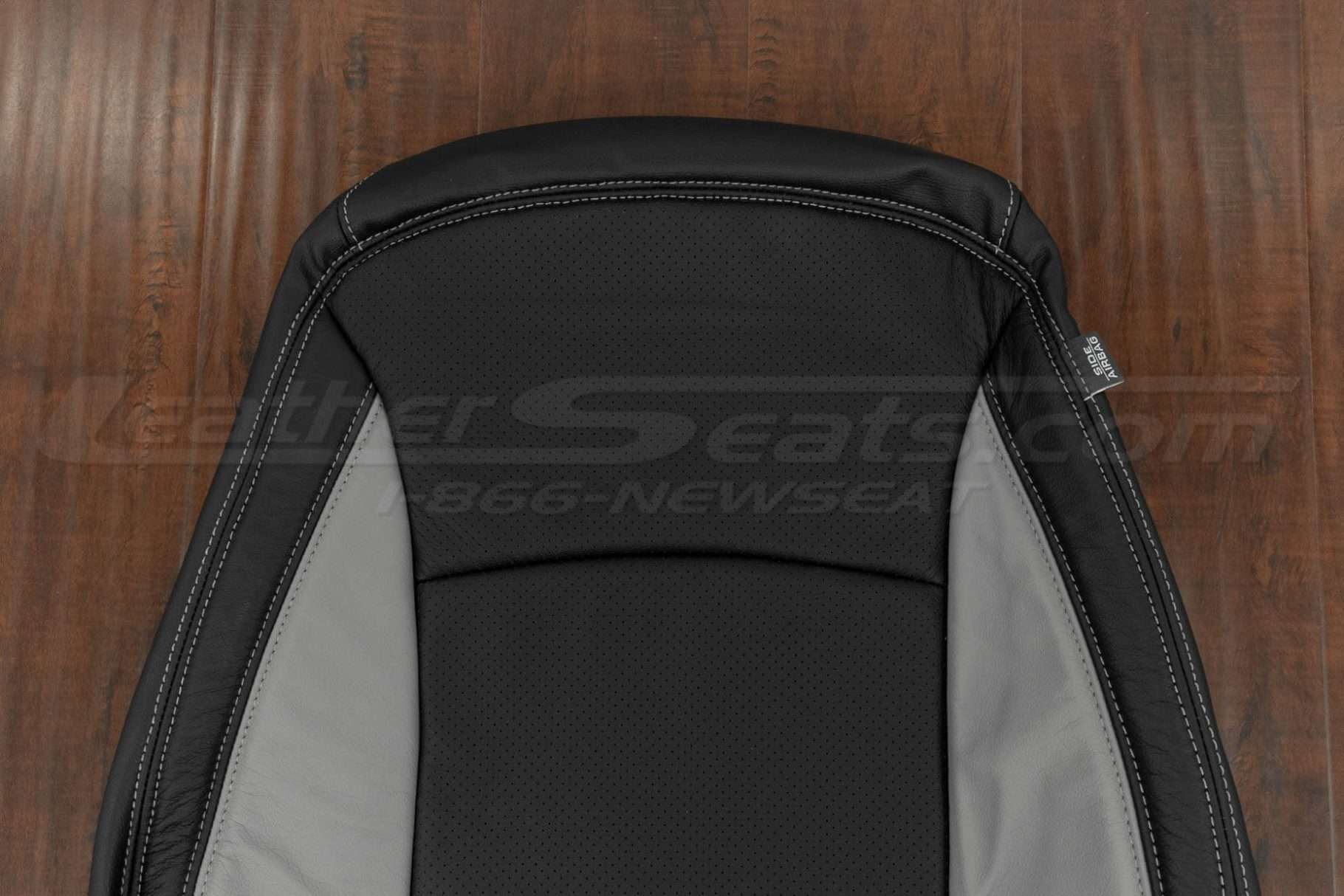 Upper section of front backrest