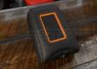 Sanctum leather phone charging console