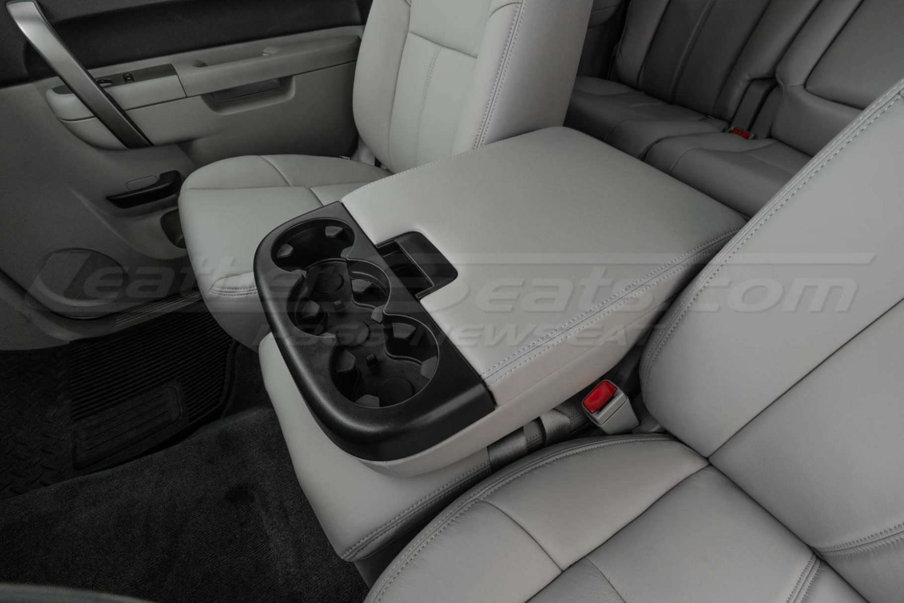 Center console upholstery replacement