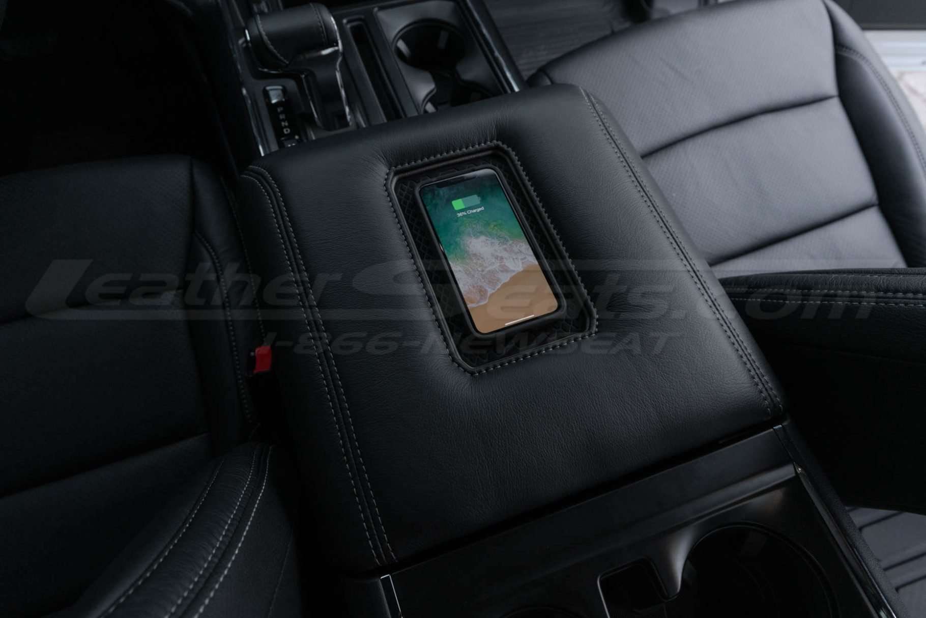 2021 Ford F150 Sanctum Console in Black & White