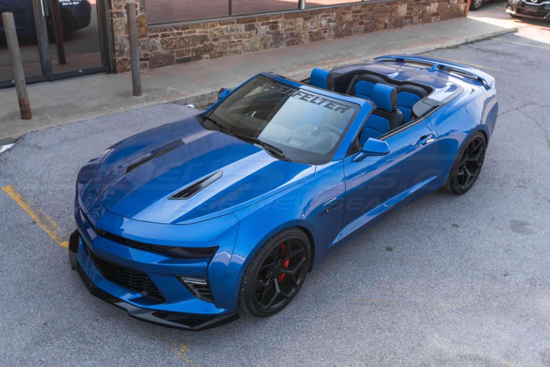 Chevrolet Camaro Convertible with custom matching leather interior