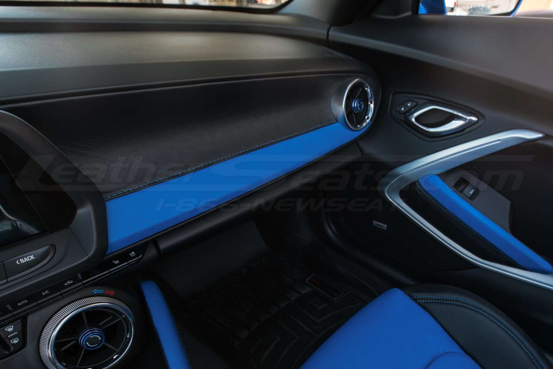LeatherSeats.com leathere dash insert for Chevrolet Camaro