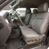 Ford Superduty Crew Cab Installed Leather Seats - Front driver seat side view