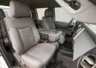 Ford Superduty Installed Leather Seats - Lapis - Front passenger seats with console dowm