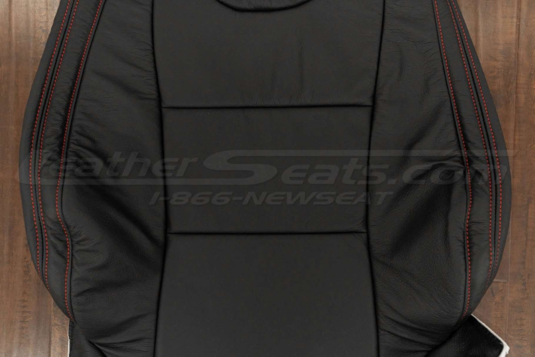 Insert section of front backrest