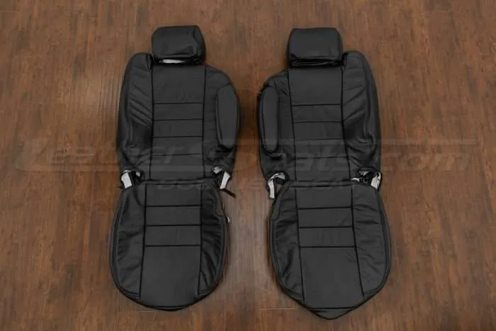 Hummer H2 Leather Kit Black Leatherseats Com - Hummer H2 Seat Cover Replacement