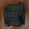 Front backrest upholstery