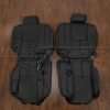 Cadillac Escalade Leather Seat Kit - Black - third row upholstery
