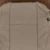 Upper section of front backrest