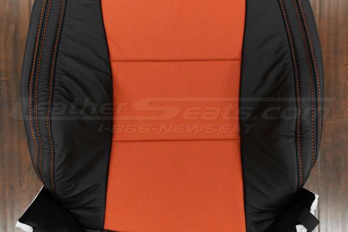 Perforated Body section of backrest