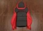 C6 Corvette Leather Seats - Front backrest upholstery