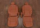 Toyota FJ Cruiser Leather Kit - Mitt Brown - Front seat upholstery w/ armrests