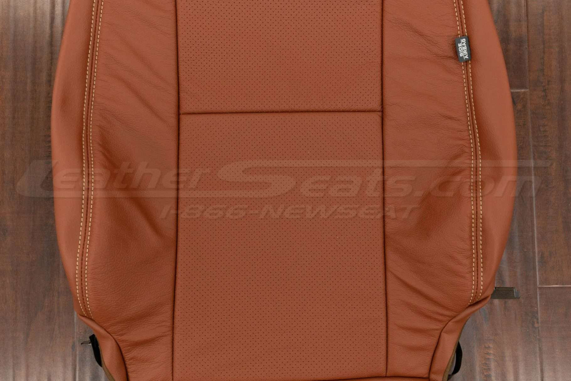 Perforated Body section of backrest