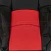 Bright Red perforated combo section of backrest