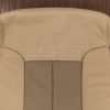 Upper section of front backrest